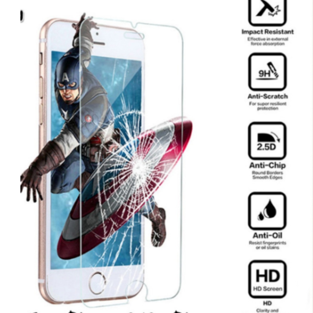 2Pac Tempered Glass Curved Full Cover Screen